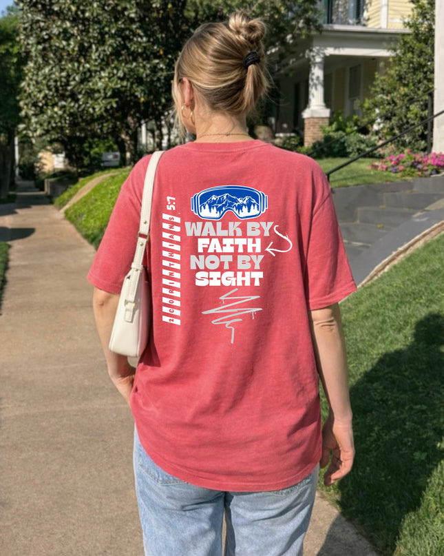 WALK BY FAITH UNISEX TEE