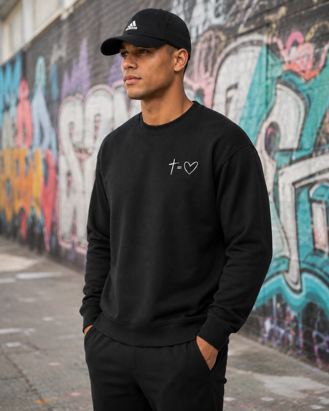 SPEAK THE NAME OF JESUS UNISEX CREWNECK SWEATSHIRT