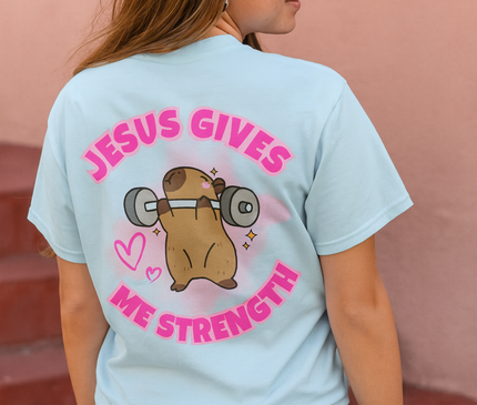 JESUS GIVES ME STRENGTH T- SHIRT