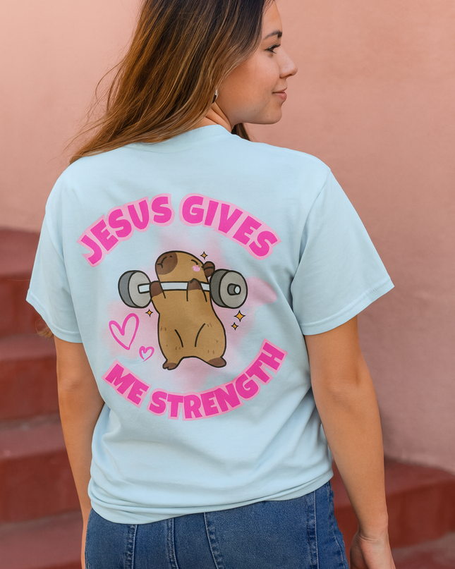 JESUS GIVES ME STRENGTH T- SHIRT