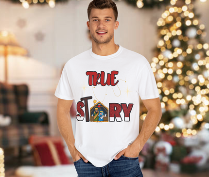 TRUE STORY UNISEX CHRISTMAS EDITION TEE