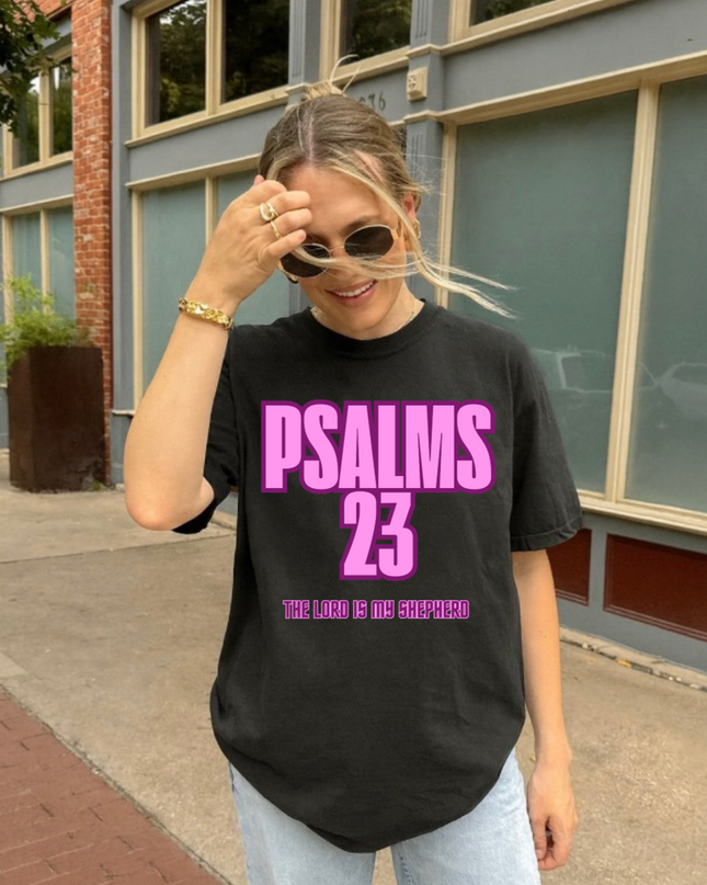 PSALMS 23 WOMENS TEE