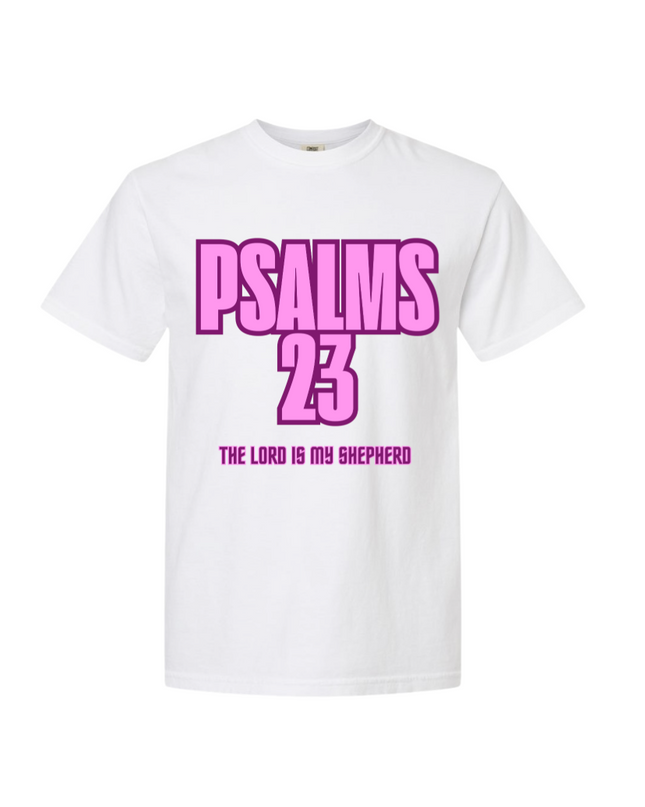 PSALMS 23 WOMENS TEE