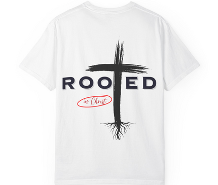 ROOTED IN CHRIST MENS TEE