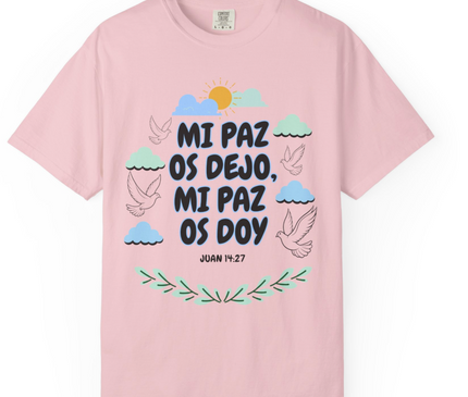 MI PAZ OS DEJO JUAN 14:27 UNISEX TEE