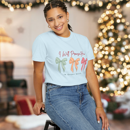 I WILL PRAISE HIM WOMENS TEE