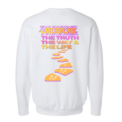 JESUS THE WAY UNISEX CREWNECK SWEATSHIRT