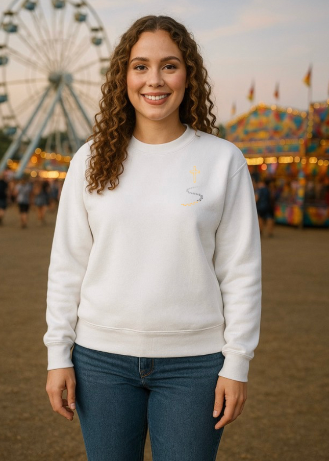 JESUS THE WAY UNISEX CREWNECK SWEATSHIRT