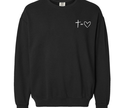 SPEAK THE NAME OF JESUS UNISEX CREWNECK SWEATSHIRT