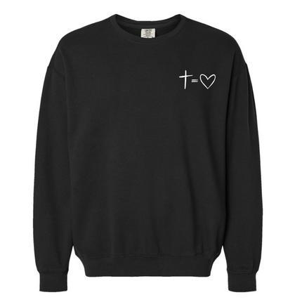 SPEAK THE NAME OF JESUS UNISEX CREWNECK SWEATSHIRT