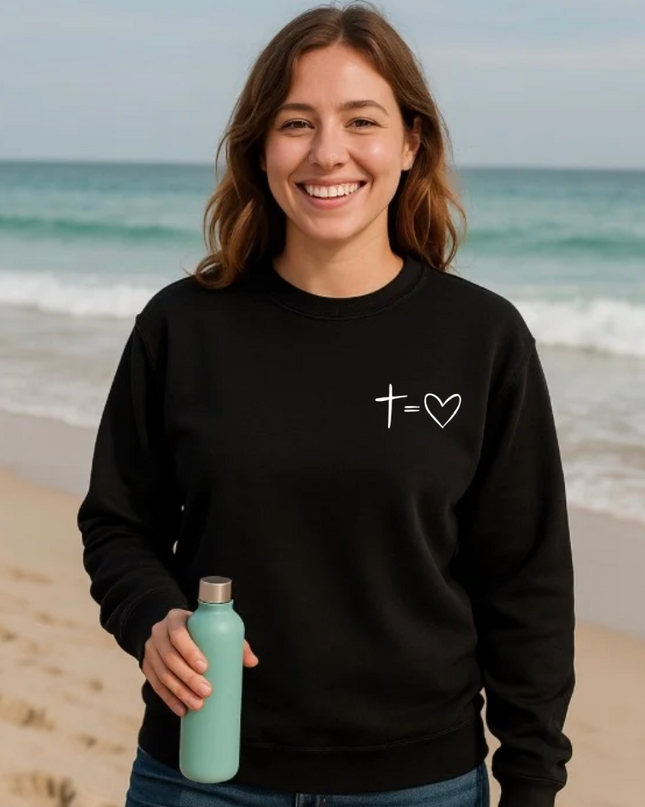 SPEAK THE NAME OF JESUS UNISEX CREWNECK SWEATSHIRT