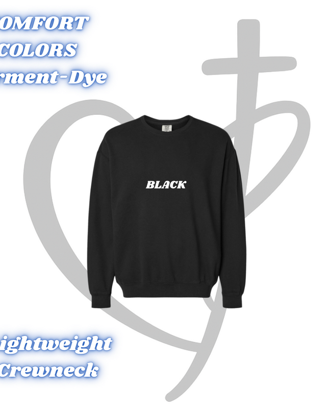 I SOUGHT THE LORD UNISEX CREWNECK SWETSHIRT