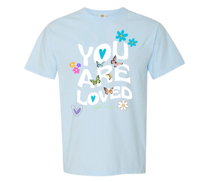 YOU ARE LOVED JOHN 3:16 UNISEX TEE