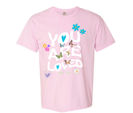 YOU ARE LOVED JOHN 3:16 UNISEX TEE