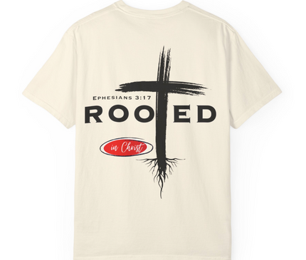 ROOTED IN CHRIST MENS TEE
