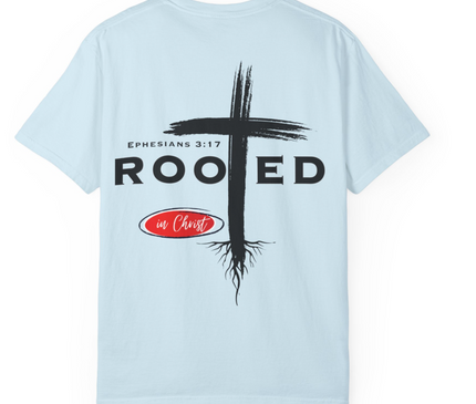 ROOTED IN CHRIST MENS TEE