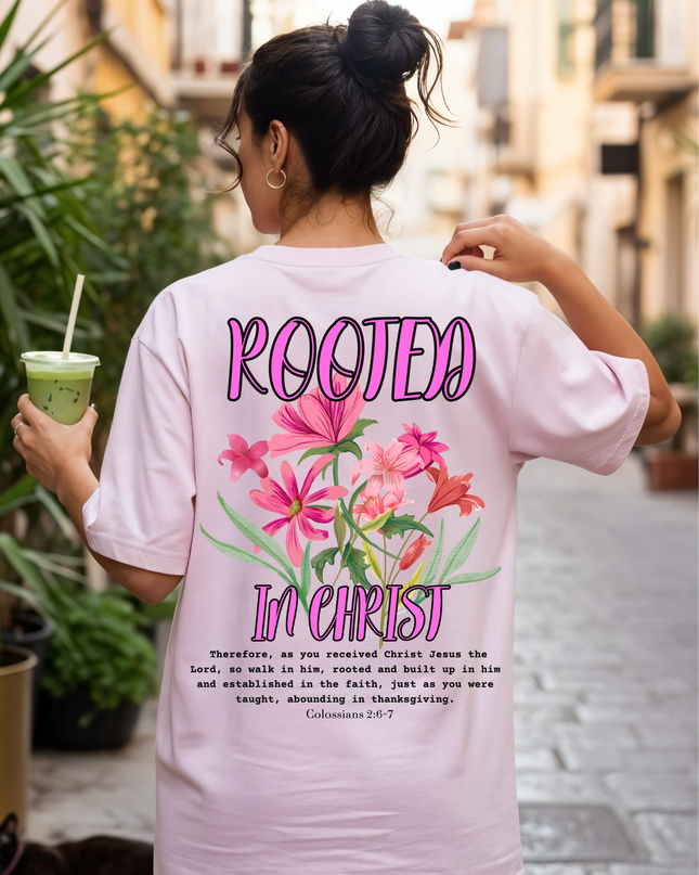 ROOTED IN CHRIST WOMENS TEE