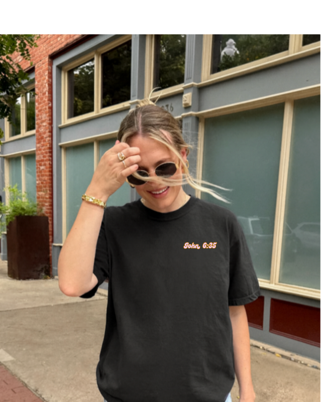 HE IS THE BREAD OF LIFE UNISEX TEE