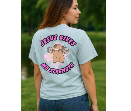 JESUS GIVES ME STRENGTH TEE