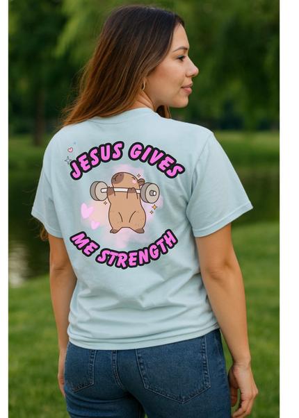 JESUS GIVES ME STRENGTH TEE