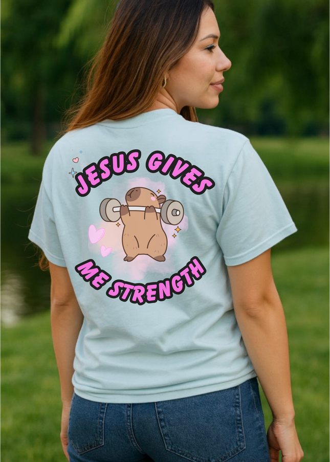JESUS GIVES ME STRENGTH TEE