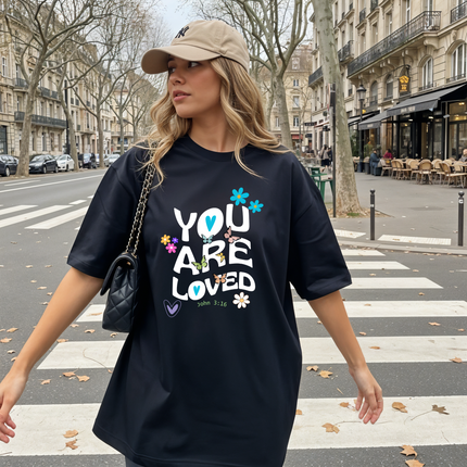 YOU ARE LOVED JOHN 3:16 UNISEX TEE