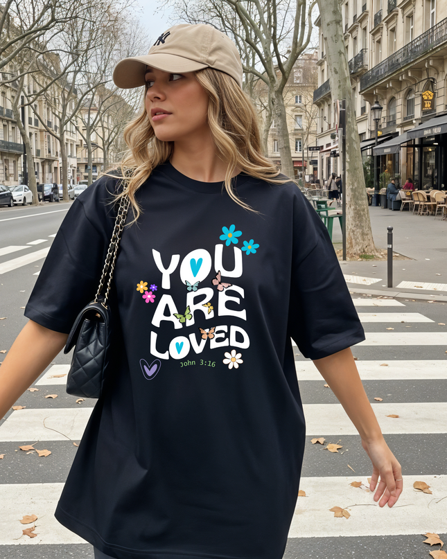 YOU ARE LOVED JOHN 3:16 UNISEX TSHIRT