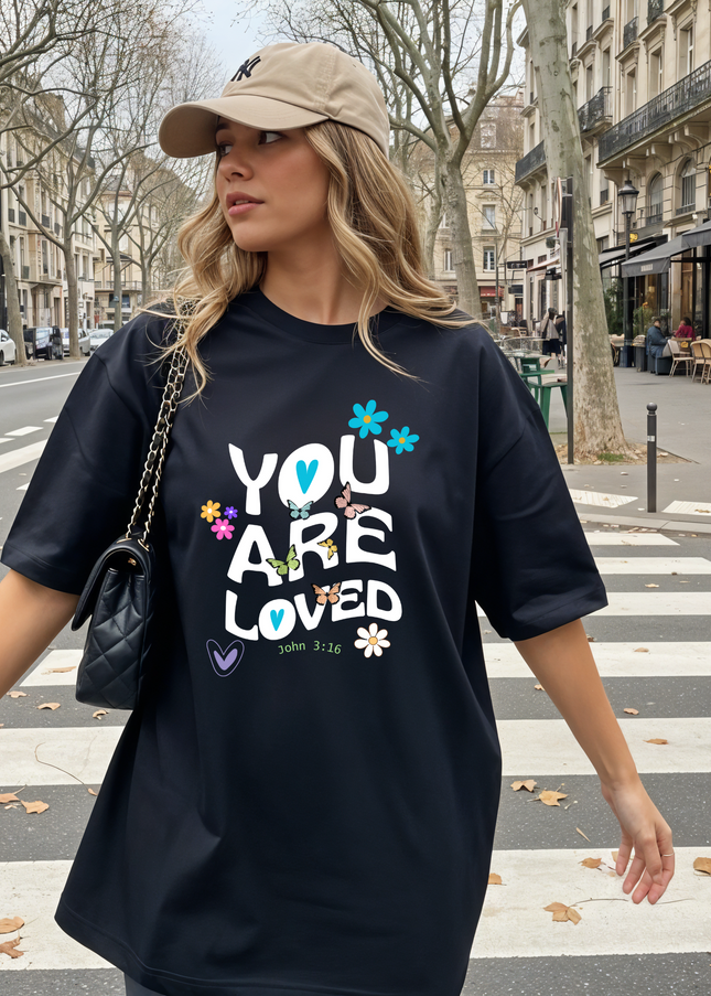 YOU ARE LOVED JOHN 3:16 UNISEX TSHIRT